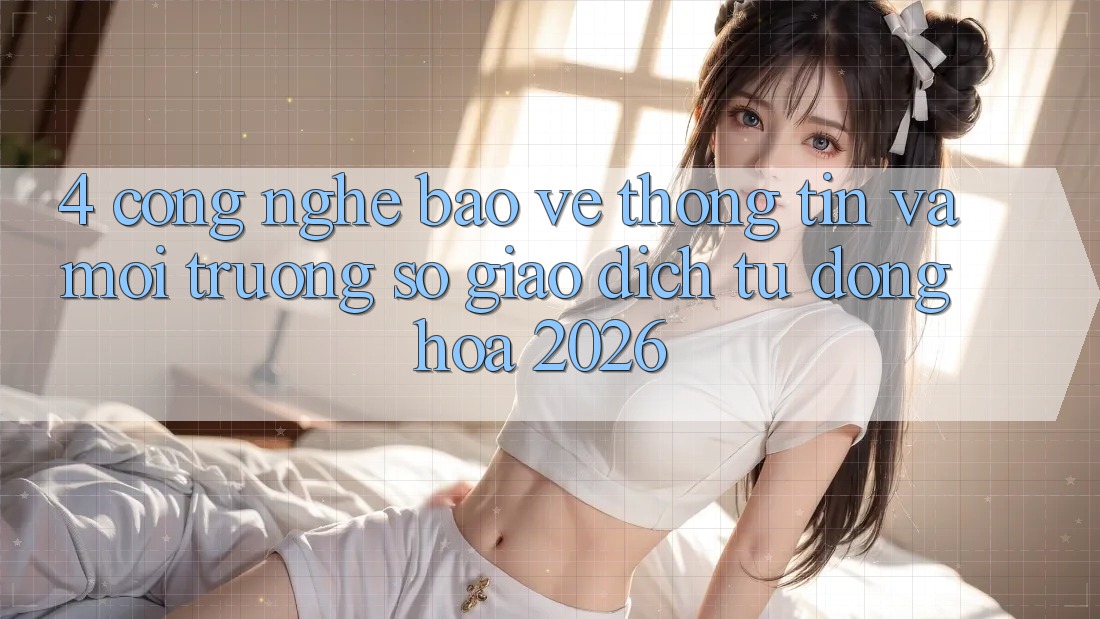 4. Công Nghệ Bảo vệ thông tin Và Môi trường số Giao Dịch Tự Động Hóa 2026 4. Công Nghệ Bảo vệ thông tin Và Môi trường số Giao Dịch Tự Động Hóa 2026