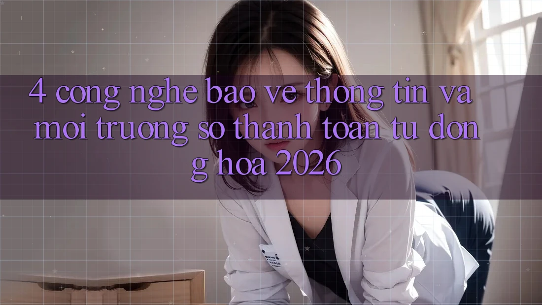 4. Công Nghệ Bảo vệ thông tin Và Môi trường số Thanh toán Tự Động Hóa 2026 4. Công Nghệ Bảo vệ thông tin Và Môi trường số Thanh toán Tự Động Hóa 2026