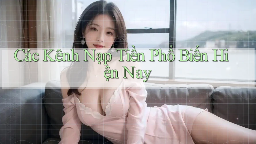 Các Kênh Nạp Tiền Phổ Biến Hiện Nay Các Kênh Nạp Tiền Phổ Biến Hiện Nay