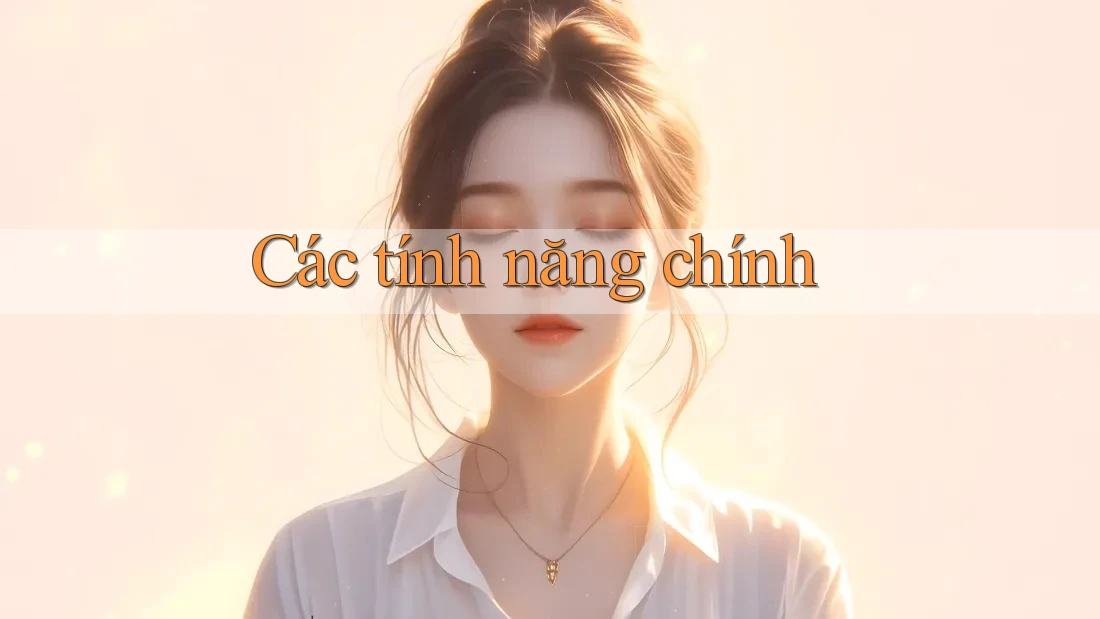 Các tính năng chính Các tính năng chính