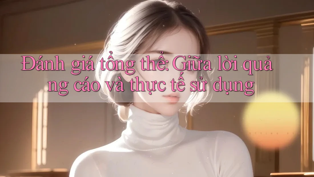 Đánh giá tổng thể: Giữa lời quảng cáo và thực tế sử dụng Đánh giá tổng thể: Giữa lời quảng cáo và thực tế sử dụng
