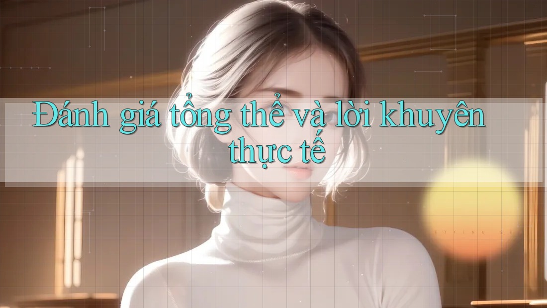 Đánh giá tổng thể và lời khuyên thực tế Đánh giá tổng thể và lời khuyên thực tế
