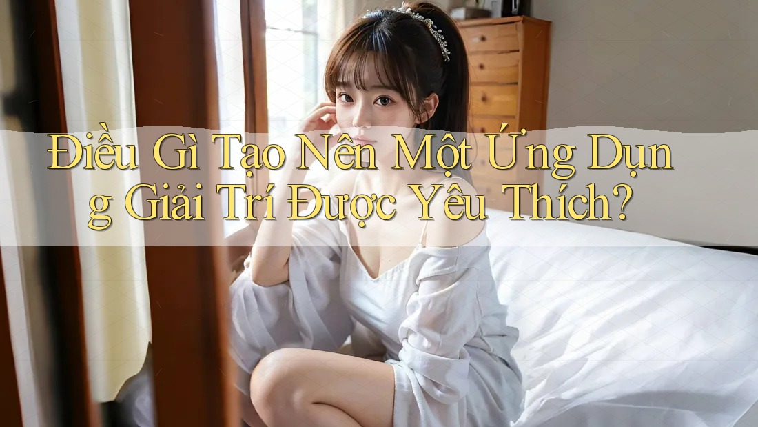 Điều Gì Tạo Nên Một Ứng Dụng Giải Trí Được Yêu Thích? Điều Gì Tạo Nên Một Ứng Dụng Giải Trí Được Yêu Thích?