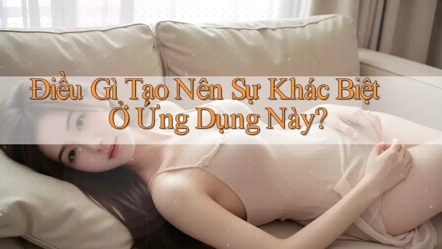 Điều Gì Tạo Nên Sự Khác Biệt Ở Ứng Dụng Này? Điều Gì Tạo Nên Sự Khác Biệt Ở Ứng Dụng Này?