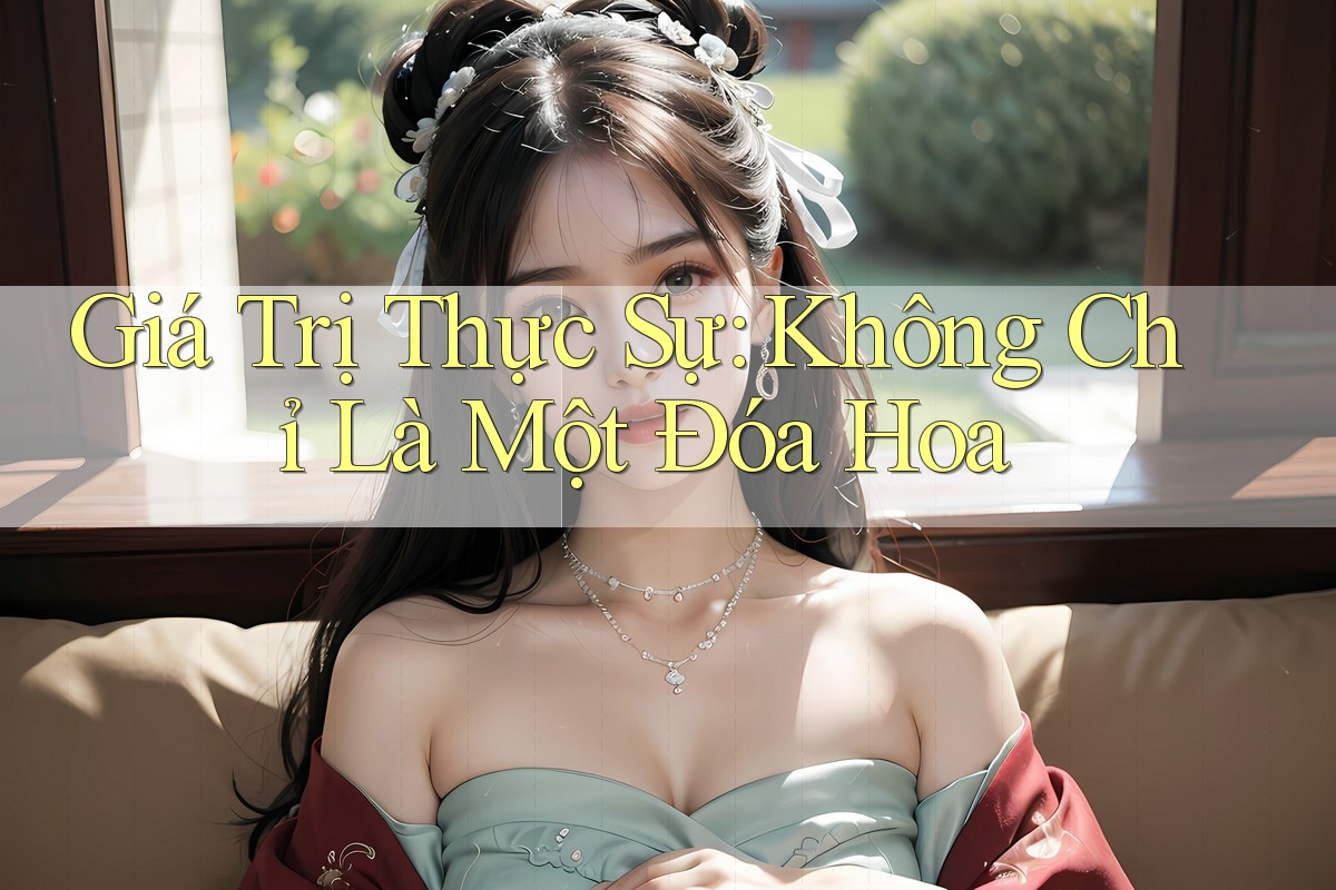Giá Trị Thực Sự: Không Chỉ Là Một Đóa Hoa Giá Trị Thực Sự: Không Chỉ Là Một Đóa Hoa