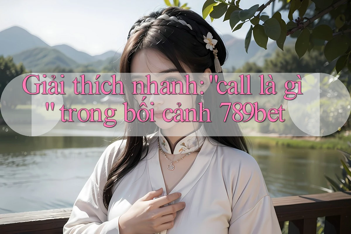 Giải thích nhanh: “call là gì” trong bối cảnh 789bet Giải thích nhanh: “call là gì” trong bối cảnh 789bet