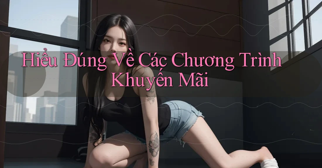 Hiểu Đúng Về Các Chương Trình Khuyến Mãi Hiểu Đúng Về Các Chương Trình Khuyến Mãi
