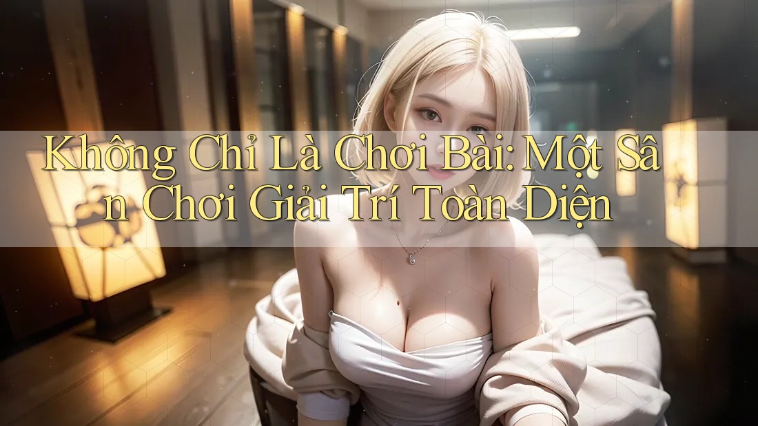 Không Chỉ Là Chơi Bài: Một Sân Chơi Giải Trí Toàn Diện Không Chỉ Là Chơi Bài: Một Sân Chơi Giải Trí Toàn Diện