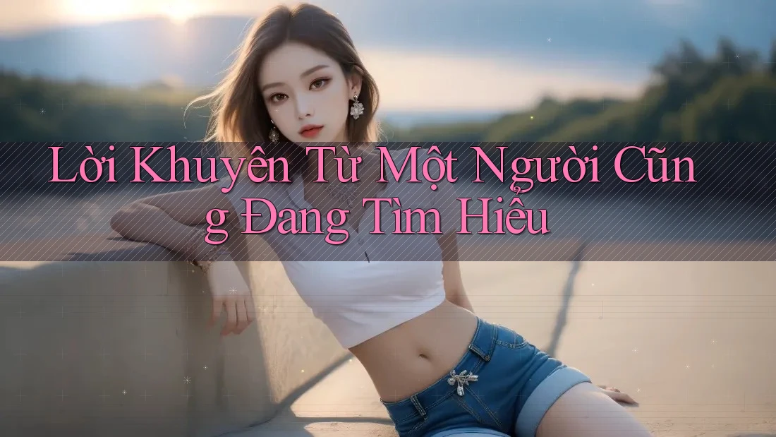 Lời Khuyên Từ Một Người Cũng Đang Tìm Hiểu Lời Khuyên Từ Một Người Cũng Đang Tìm Hiểu