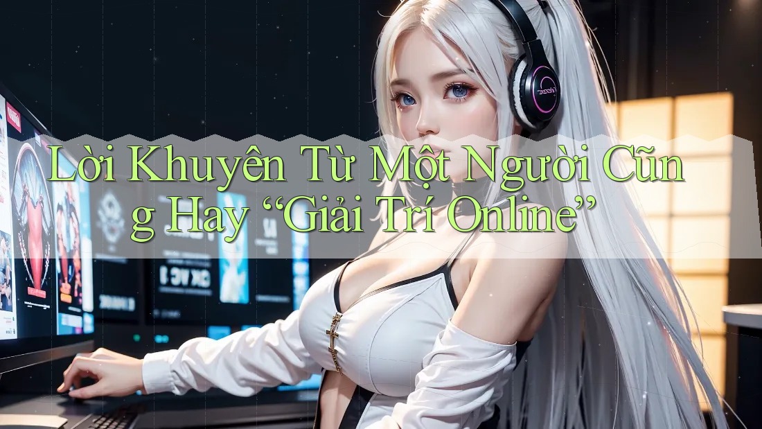 Lời Khuyên Từ Một Người Cũng Hay “Giải Trí Online” Lời Khuyên Từ Một Người Cũng Hay “Giải Trí Online”