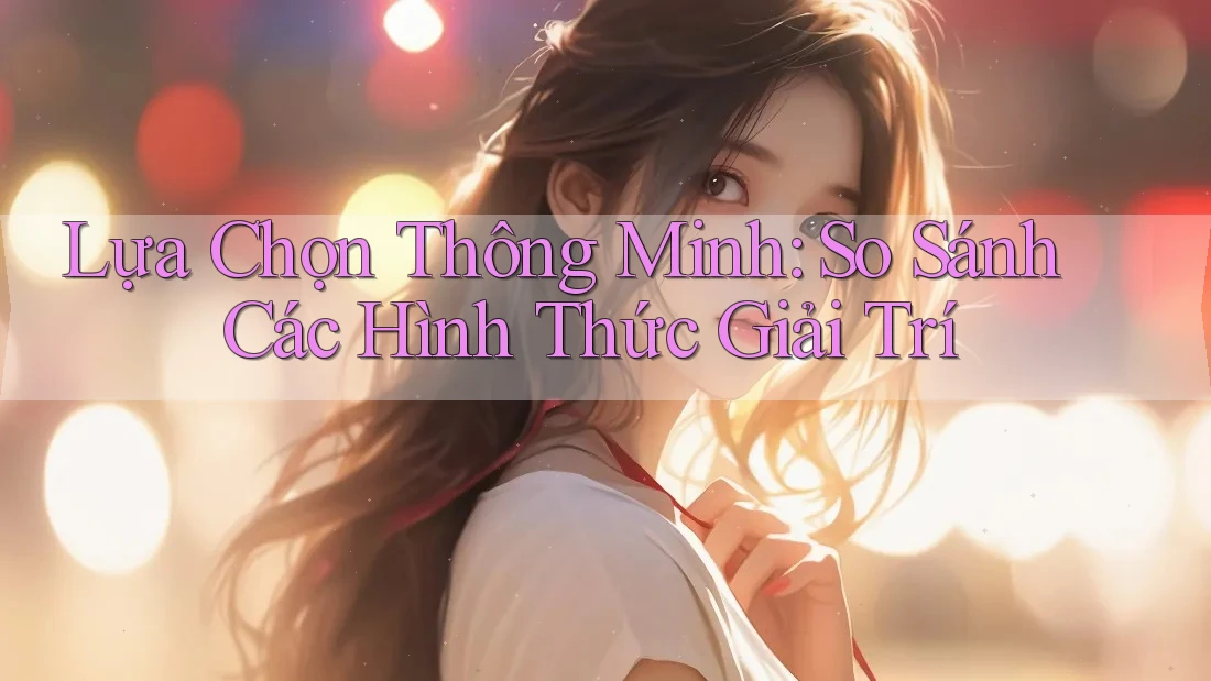 Lựa Chọn Thông Minh: So Sánh Các Hình Thức Giải Trí Lựa Chọn Thông Minh: So Sánh Các Hình Thức Giải Trí