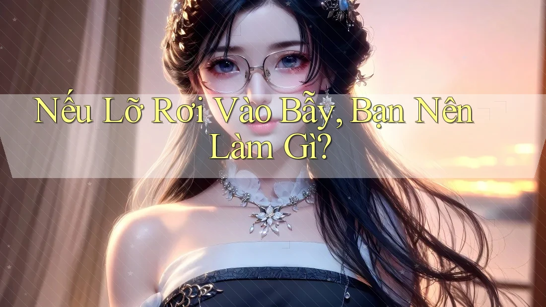 Nếu Lỡ Rơi Vào Bẫy, Bạn Nên Làm Gì? Nếu Lỡ Rơi Vào Bẫy, Bạn Nên Làm Gì?