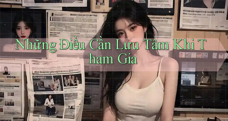 Những Điều Cần Lưu Tâm Khi Tham Gia Những Điều Cần Lưu Tâm Khi Tham Gia