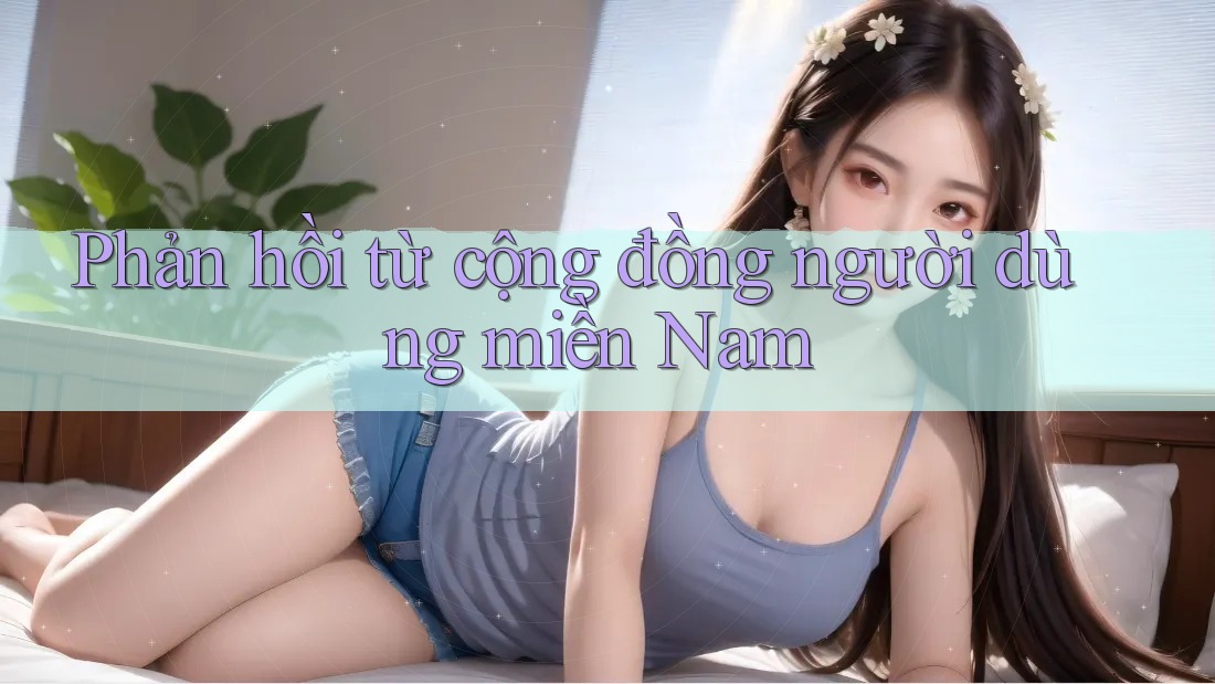 Phản hồi từ cộng đồng người dùng miền Nam Phản hồi từ cộng đồng người dùng miền Nam