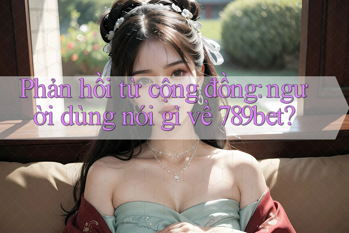 Phản hồi từ cộng đồng: người dùng nói gì về 789bet? Phản hồi từ cộng đồng: người dùng nói gì về 789bet?
