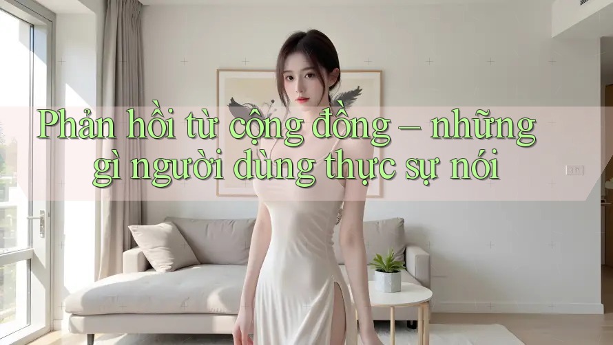 Phản hồi từ cộng đồng: những gì người dùng thực sự nói Phản hồi từ cộng đồng: những gì người dùng thực sự nói