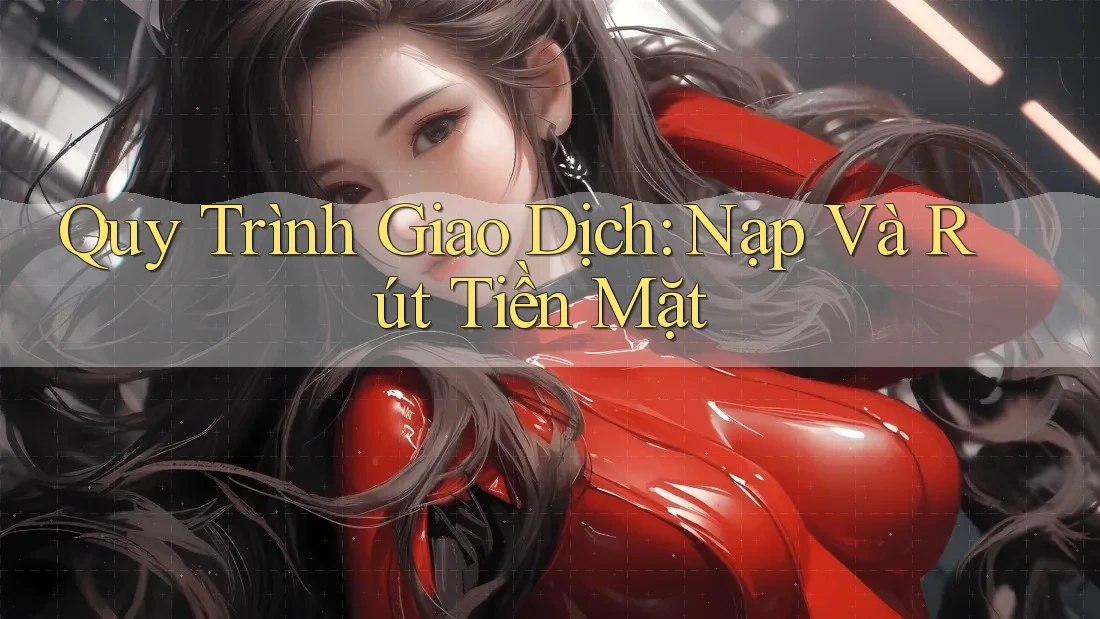 Quy Trình Giao Dịch: Nạp Và Rút Tiền Mặt Quy Trình Giao Dịch: Nạp Và Rút Tiền Mặt