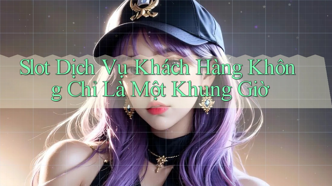 Slot Dịch Vụ Khách Hàng Không Chỉ Là Một Khung Giờ Slot Dịch Vụ Khách Hàng Không Chỉ Là Một Khung Giờ