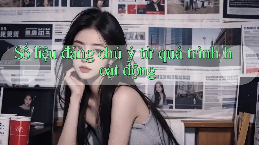 Số liệu đáng chú ý từ quá trình hoạt động Số liệu đáng chú ý từ quá trình hoạt động