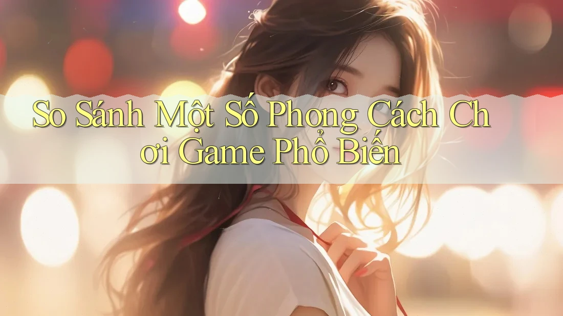 So Sánh Một Số Phong Cách Chơi Game Phổ Biến So Sánh Một Số Phong Cách Chơi Game Phổ Biến