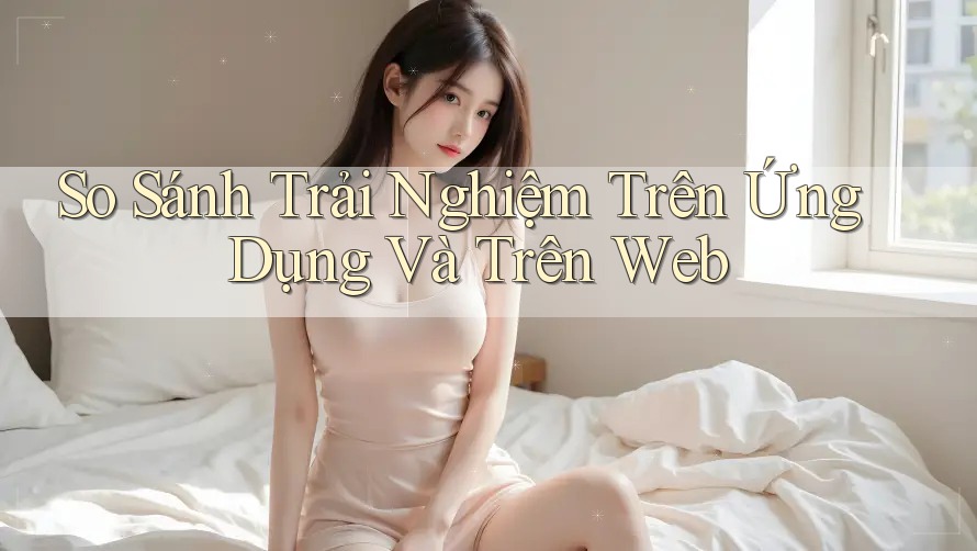 So Sánh Trải Nghiệm Trên Ứng Dụng Và Trên Web