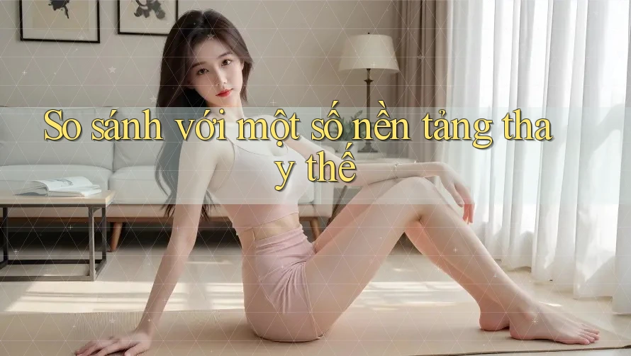 So sánh với một số nền tảng thay thế So sánh với một số nền tảng thay thế