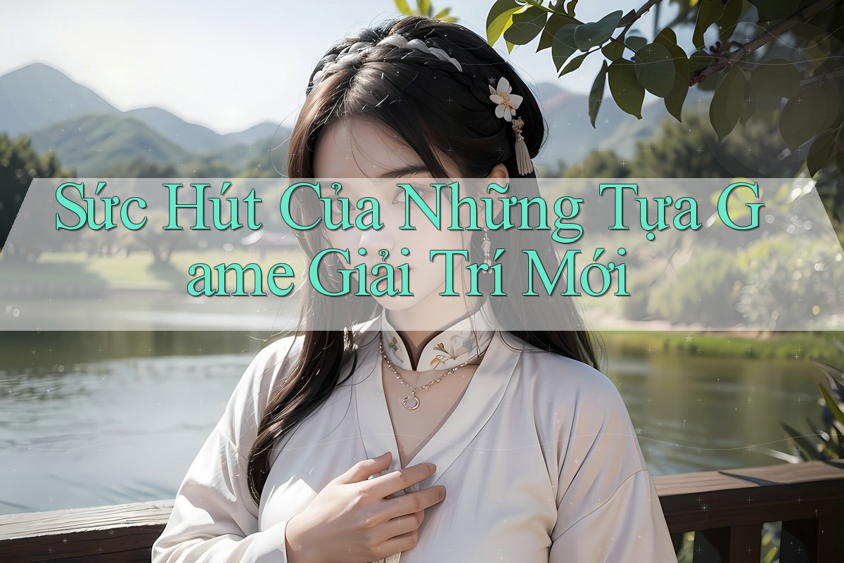 Sức Hút Của Những Tựa Game Giải Trí Mới Sức Hút Của Những Tựa Game Giải Trí Mới