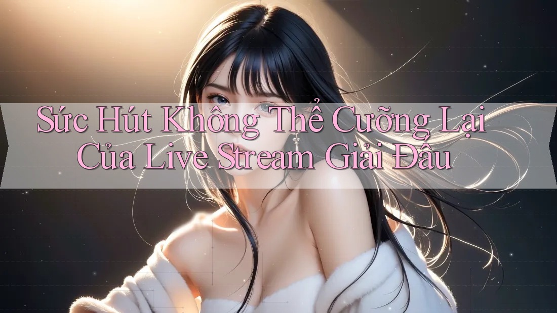 Sức Hút Không Thể Cưỡng Lại Của Live Stream Giải Đấu Sức Hút Không Thể Cưỡng Lại Của Live Stream Giải Đấu