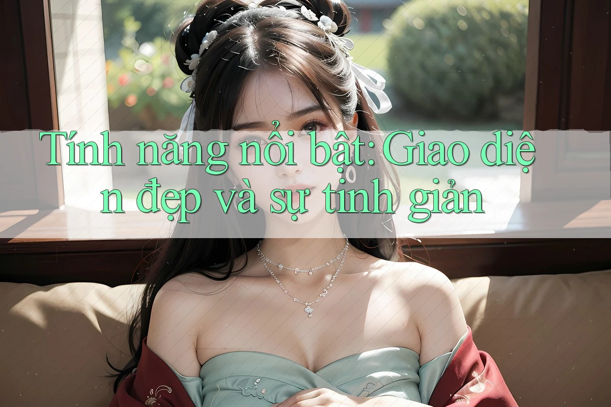 Tính năng nổi bật: Giao diện đẹp và sự tinh giản