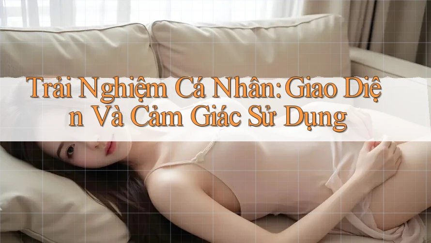 Trải Nghiệm Cá Nhân: Giao Diện và Cảm Giác Sử Dụng Trải Nghiệm Cá Nhân: Giao Diện và Cảm Giác Sử Dụng