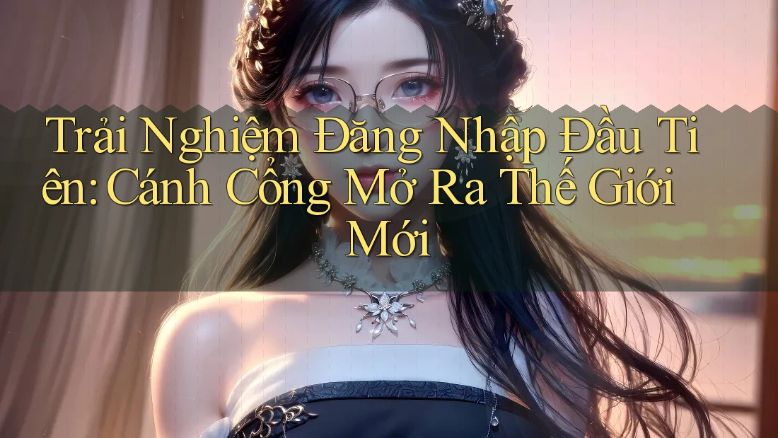 Trải Nghiệm Đăng Nhập Đầu Tiên: Cánh Cổng Mở Ra Thế Giới Mới Trải Nghiệm Đăng Nhập Đầu Tiên: Cánh Cổng Mở Ra Thế Giới Mới