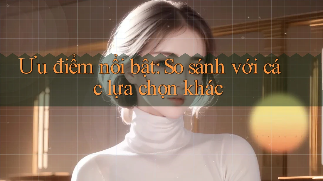Ưu điểm nổi bật: So sánh với các lựa chọn khác Ưu điểm nổi bật: So sánh với các lựa chọn khác
