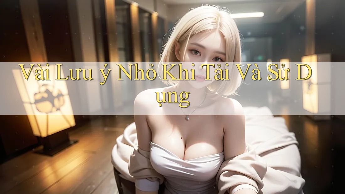 Vài Lưu ý Nhỏ Khi Tải Và Sử Dụng Vài Lưu ý Nhỏ Khi Tải Và Sử Dụng