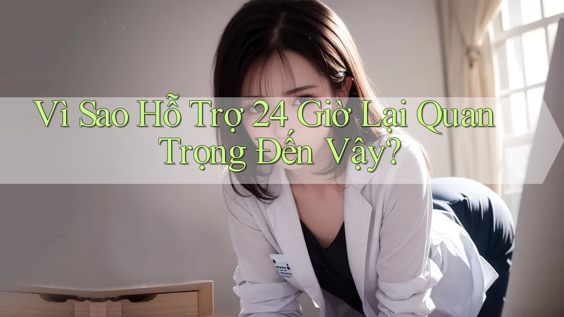 Vì Sao Hỗ Trợ 24 Giờ Lại Quan Trọng Đến Vậy?
