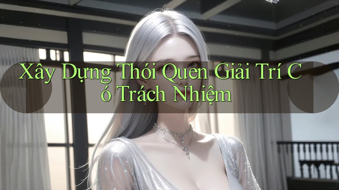 Xây Dựng Thói Quen Giải Trí Có Trách Nhiệm Xây Dựng Thói Quen Giải Trí Có Trách Nhiệm