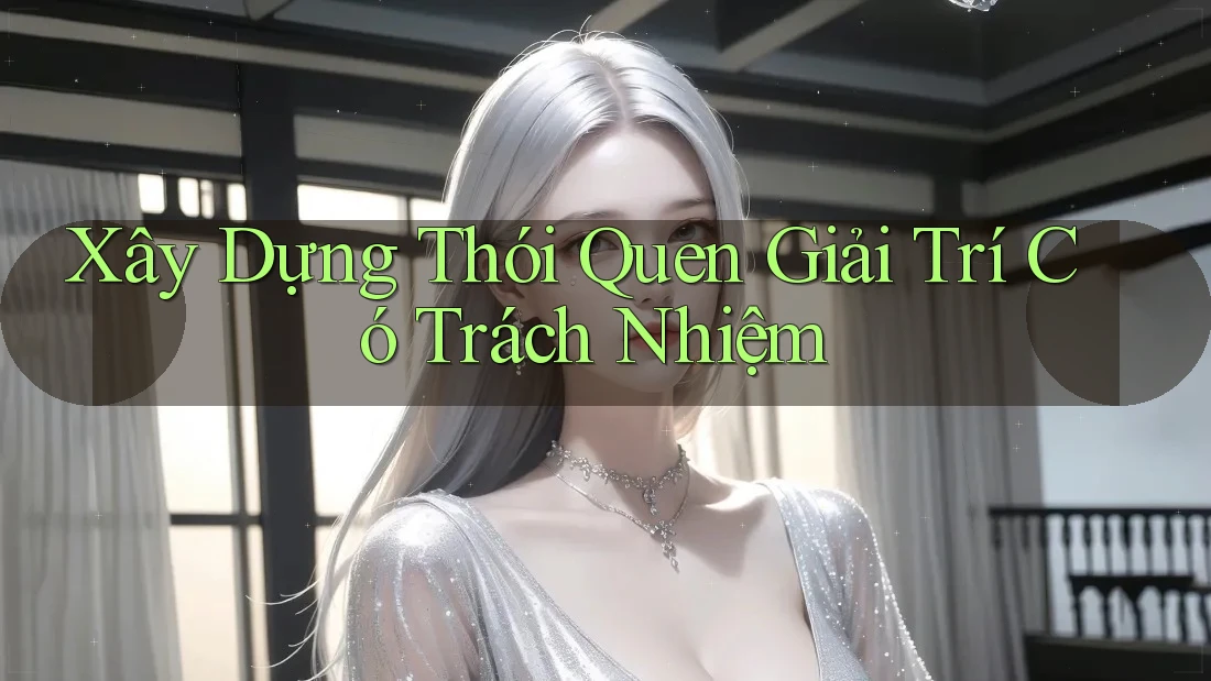 Xây Dựng Thói Quen Giải Trí Có Trách Nhiệm Xây Dựng Thói Quen Giải Trí Có Trách Nhiệm